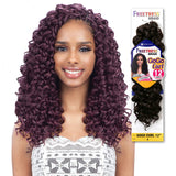 FreeTress Synthetic Hair Crochet Braids GoGo Curl 12" (6-Pack, 4)