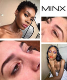 Damone Roberts Minx Tinted Eyebrow Gel - The Best Brow Gel With Added Micro-Fibers For Full, Thick Brows - Longwear, Transfer-Proof Formula For Naturally Defined Eyebrows (Dark Brown)