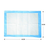Wormhole Tattoo Bibs, 125pcs Disposable Dental Bibs, Super Thick Piercing Bibs, 5 Ply Waterproof Tattoo Table Covers Clean Pad (13" x 17", Blue)