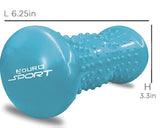 Aduro Sport Foot Massage Roller, Plantar Fasciitis Massager, Hot/Cold Acupressure Tool for Feet (Teal)