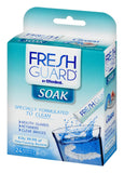 Fresh Guard Soak Specially Formulated for Retainers Mouthguards and Removable Braces, 24 Count