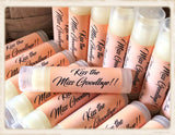 20 KISS The Miss Goodbye Bridal Shower Pina Colada Lip Balms Bachelorette Party