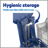 Waterpik WP-663 Water Flosser Electric Dental Countertop Professional Oral Irrigator For Teeth, Aquarius, Blue