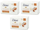 Dove Bar Soap - Beauty Cream Bar - With Shea Butter & Warm Vanilla Scent - Net Wt. 3.5 OZ (100 g) Per Bar - 4 Count Bars Per Package - Pack of 3 Packages (Total of 12 Bars)