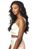 Sensationnel 100% Premium Fiber Instant Weave Synthetic Half Wig - DEE (1 [Jet Black])