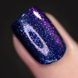 ILNP Moonstone - Blue, Purple, Pink Iridescent Topper Nail Polish
