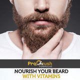 Beard Growth Support Supplement- Grow Fuller, Longer, Thicker, & Healthier Facial Beard & Mustache Hair. Natural Supplement Vitamin with Biotin for Men.