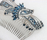 Faship Gorgeous Rhinestone Crystal Huge Floral Hair Comb