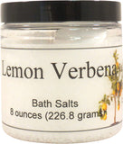 Lemon Verbena Bath Salts, 8 ounces