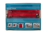 Flight 001 - Seat Pak Airplane Organization 3 Zipper Travel Bag