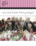 Dry Divas Designer Shower Cap For Women - Washable, Reusable - Large Bouffant Cap With Vintage Jeweled Brooch (She Sells Sea Shells)