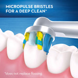 Oral-B Electric Toothbrush with 1 Oral-B Replacement Brush Head, Vitality Flossaction, Pink