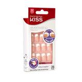 Kiss Everlasting French Nail Kit Medium Perpetual 28 Nails (3 Pack)