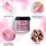 Dipping Nail Powder Colors Set - 10 Glitter Dip Powders Colors Nails Set for Christmas Party Wedding No Nail Lamp Needed for French Nail Manicure Nail Art