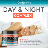 Collagen Face Cream for Women - Anti Wrinkle Cream for Face with Hyaluronic Acid & Vitamin C - Day & Night Cream for Women Anti Aging Face Moisturizer - Top-rated USA Made Facial Moisturizer for Women