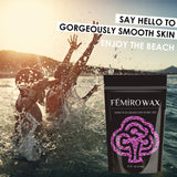 Hard Wax Beans for Painless Hair Removal, 1lb Large Refill Wax Beads for Sensitive Skin Home Waxing Kit for Women Men