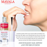 Mavala Stop Deterrent Nail Polish Treatment | Nail Care to Help Stop Putting Fingers In Your Mouth | For Ages 3+ | 0.3 Fl Oz