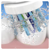 Oral-B Genuine CrossAction Replacement White Toothbrush Heads, Refills for Electric Toothbrush, Angled Bristles for up to 100 Percent More Plaque Removal, Mailbox Size, Pack of 8