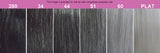 Foxy Silver (Weave - Salon Jerry Curl) 10 inch - Human Hair Blend Weave in 51