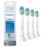 Philips hx9024/10 Sonicare Toothbrush Heads Set of 4 Best Plate/Defence Against C2 with brushsync