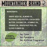 Magic Beard Balm Leave-in Conditioner by Mountaineer Band | Natural Oils, Shea Butter, Beeswax Nourishing Ingredients | 2-oz Citrus & Spice Scent