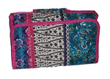 Large Hanging Toiletry Cosmetic Organizer Bag - Roll up for Storage and Travel (Boho (Print will Vary))