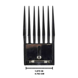 Miaco Universal Clipper Guide Comb Guard Set, 10 Pieces, Fits Oster Classic 76, A5, Andis AG, BG, Wahl, etc