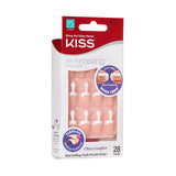 Kiss Everlasting French Nail Kit Real Short 28 Nails (6 Pack)