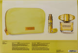 Versace Versace Yellow Diamond By Versace for Women - 3 Pc Gift Set 3oz Edt Spray, 10ml Edt Spray, Versace Yellow Pouch, 3count