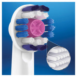 Oral-B Braun 3D White Electric Toothbrush Replacement Head - 3 Refill Brushes
