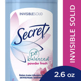 Secret Original, Fresh, 2.6 oz, Assorted Powder 5.2 Ounce (Pack of 2)