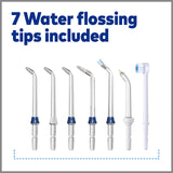 Waterpik WP-663 Water Flosser Electric Dental Countertop Professional Oral Irrigator For Teeth, Aquarius, Blue