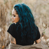 Splat Naturals, Semi-Permanent Teal Hair Dye : 100% Vegan, Cruelty-Free, No Bleach Required, Free of Ammonia, PPD, Parabens & Sulfates - 6 Oz