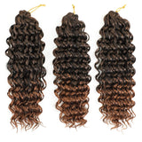 12inch Gogo Curl Crochet Hair for Black Women Curly Crochet Hair Pre Looped Hair Extensions 6pc/pack (1B/30)