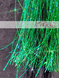 40" Sparkling Hair Tinsel 400 Strands (Pink Fuchsia, Red Fire, Blue Sea, Green Emerald)