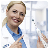 Oral-B Genuine CrossAction Replacement White Toothbrush Heads, Refills for Electric Toothbrush, Angled Bristles for up to 100 Percent More Plaque Removal, Mailbox Size, Pack of 8
