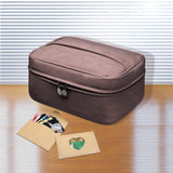 Travel Cosmetic Bag Portable Makeup Bruches Case Waterproof Toiletries Organizer Bag With An Extra Removable Zipper Pouch