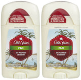 Old Spice Fresh Collection Invisible Solid Antiperspirant/Deodorant, Fiji - 2.6 oz - 2 pk