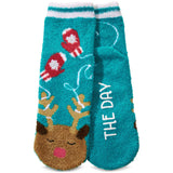 Bath and Body Works Riley The Reindeer Shea-Infused Lounge Socks
