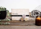 Woosh Aromatherapy Shower Steamers by Awesgra - Shower Vapor Tabs Natural Essential Oils - Organic Shower Bombs Aromatherapy Gift Set - 6-Pack Bath Steamers - Shower Soothers for Stress Relief