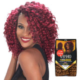 Royal Zury Synthetic Hair Crochet Braids V8.9.10 Deep Twist 1Pack Enough (SOM BURG)