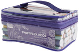 Diane Twist-Flex Rods – Pack of 42 Assorted Hair Rollers for Women and Girls  – Reusable Zip Pouch for Storage - Small, Medium, Large – Purple, Gray, Orange, Blue, Red, Yellow, Green – DTV2