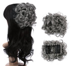 Hair Bun Extension Updo Hairpiece Chignons Hair Piece Clip in Ponytail Extension