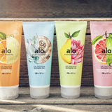 (FRUITS & PASSION) SHOWER GEL [GRAPEFRUIT GUAVA] 200ML 2 pcs Bundle, Shower Gel with vitamin E and Antioxidant product, biodegradable formula (200ML / 6.76 Fl. Oz) by ALO