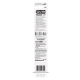 GUM Micro Tip Toothbrush, Compact Soft Bristles with Bonus Proxabrush Go-Between (Pack of 6)