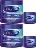 Noxzema Classic Clean Original Deep Cleansing Cream, 12 Ounce [With Bonus 2 Ounce] (Pack of 2)