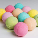 Bath Bombs for Kids | Set of 12 2.80 OZ Bubble Bath Bombs | Great Kids Bath Bombs for Girls Gift Idea | Fun Assorted Colored Bath Fizzies | by Sugar Bath Kids Bath Bombs