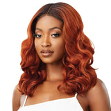 Outre Lace Front Wig Perfect Hair Line 13X4 KIRA (DR2/AUTBRN)