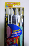 Systema Original Super Soft & Slim Bristles Toothbrushes Family Pack (Pakc of 4)