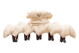 L. Erickson USA Large Zig Zag Jaw - Camel